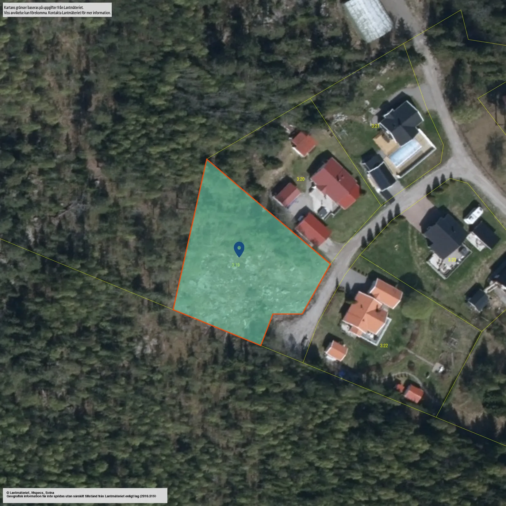 Tomt, Tranviken 239, Alnö, Sundsvall