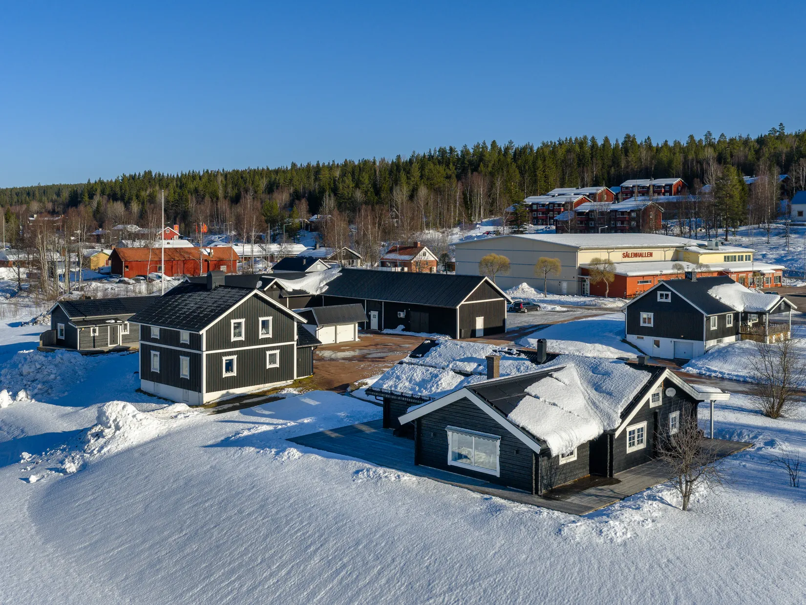 Villa, Tomtvägen 1-4, Sälens by , Malung-Sälen