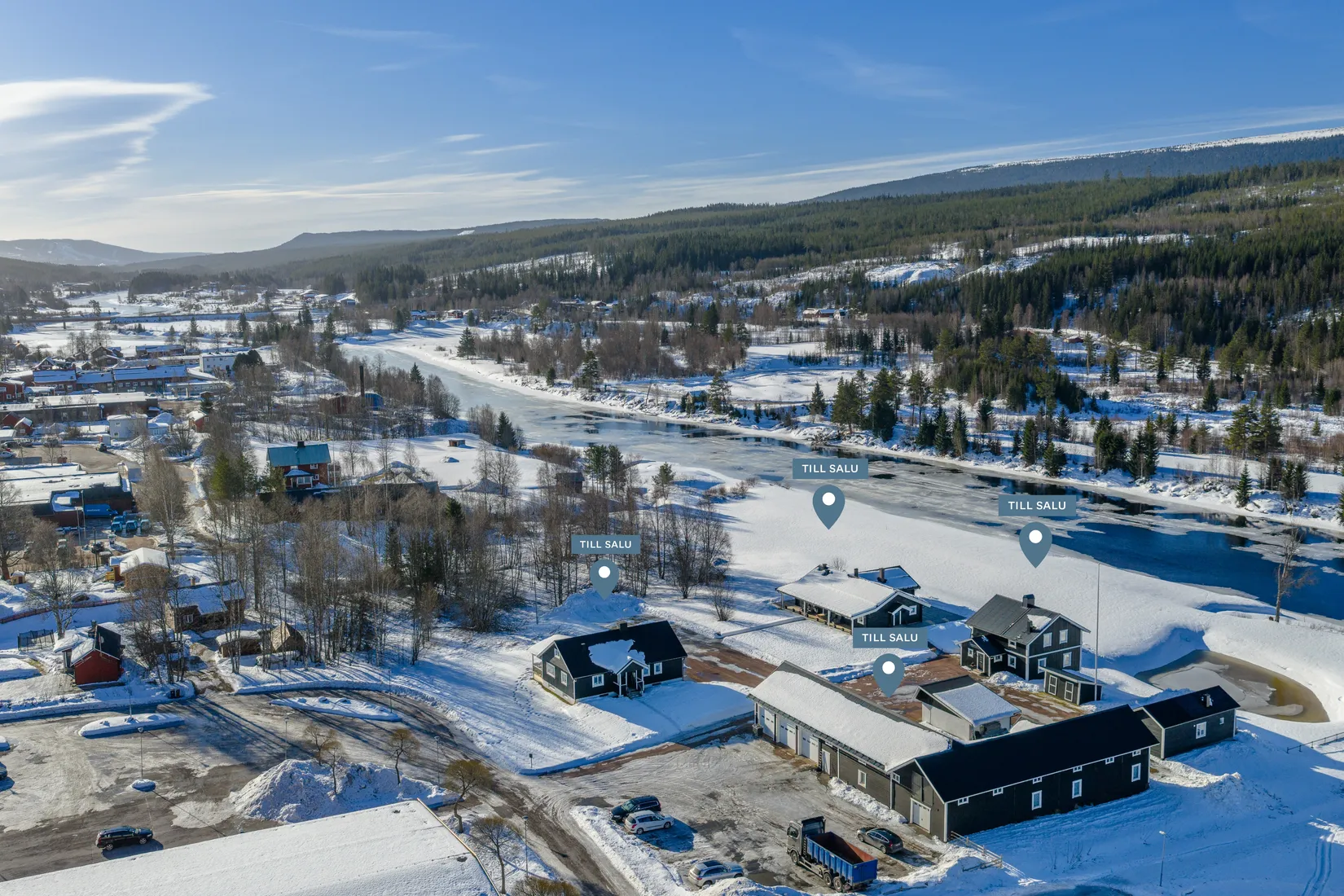 Villa, Tomtvägen 1-4, Sälens by , Malung-Sälen