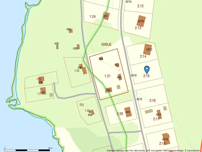 Tomt, Öja Olovs 421D, Öja, Gotland