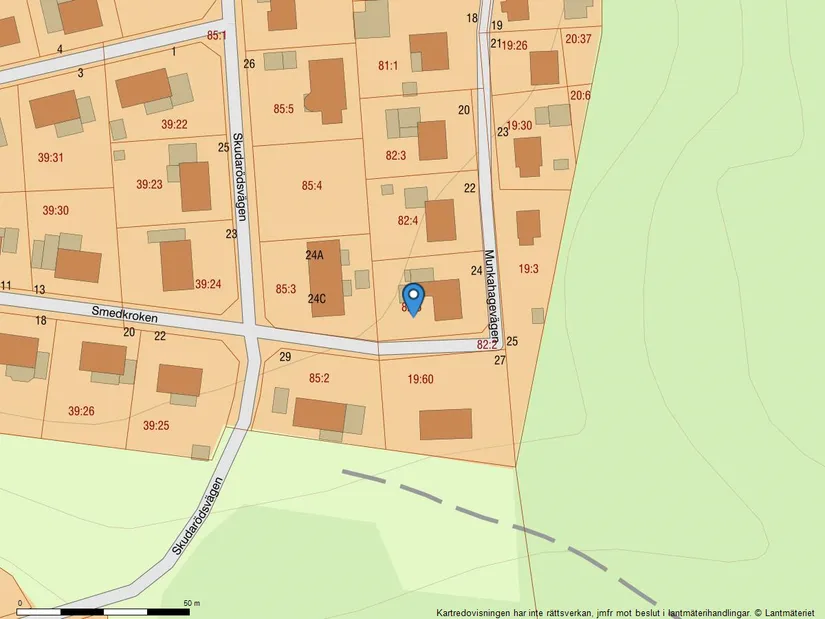 Villa, Munkahagevägen 24, Degeberga, Kristianstad