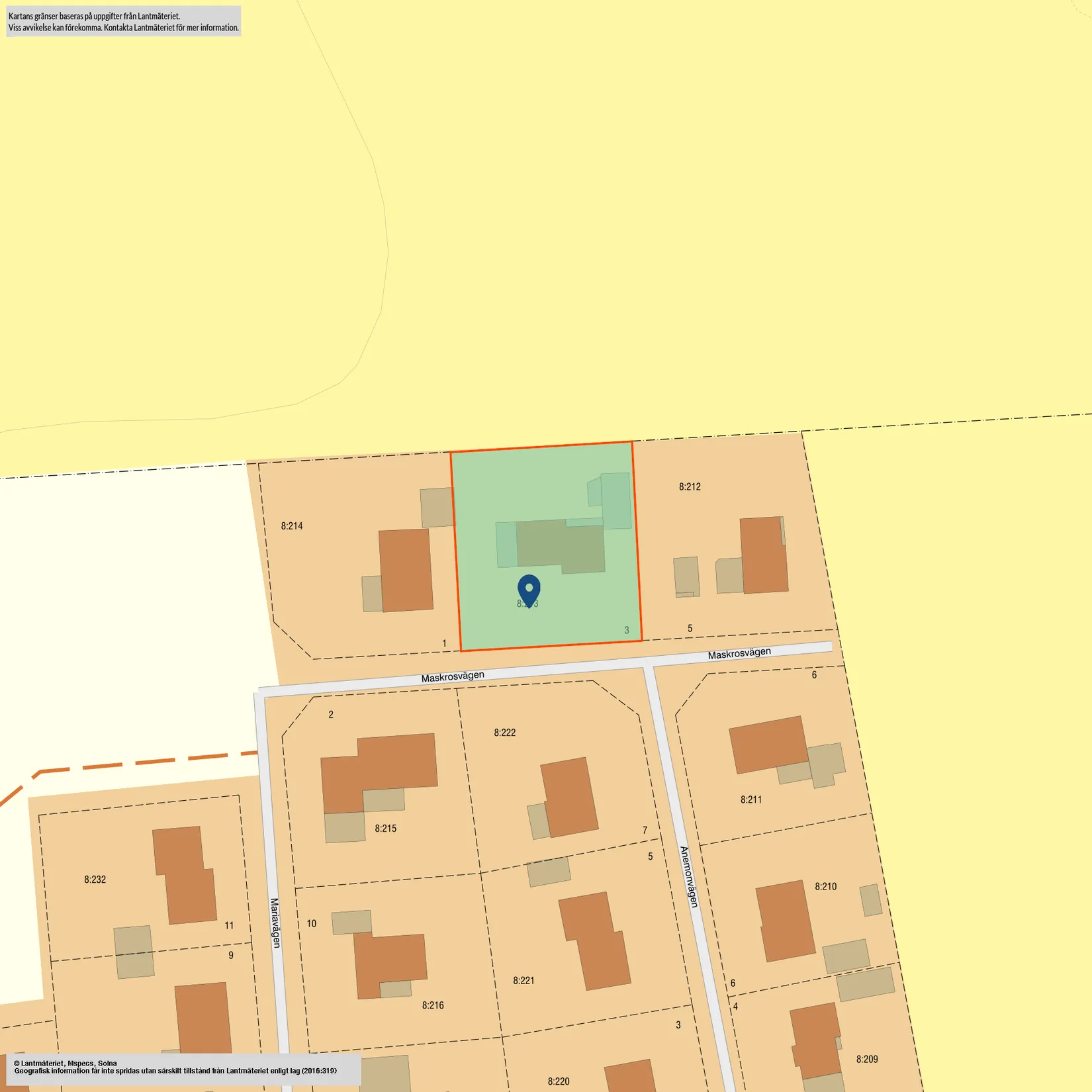 Villa, Maskrosvägen 3, Hammar - Kristianstad, Kristianstad