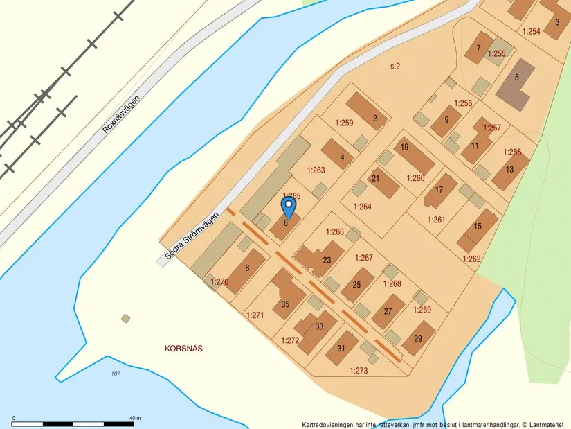 Villa, Södra Strömvägen 6, Masugnen, Falun