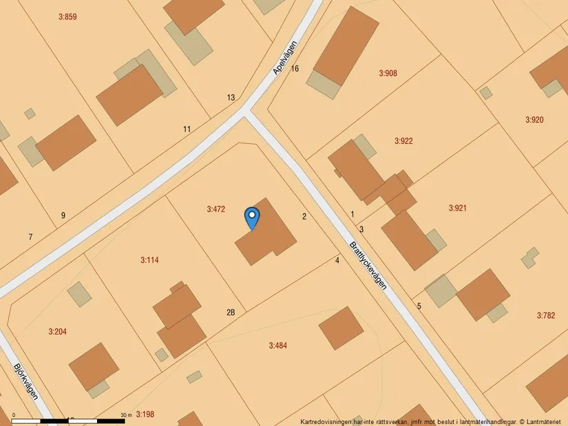 Villa, Brattlyckevägen 2, Floda, Lerum