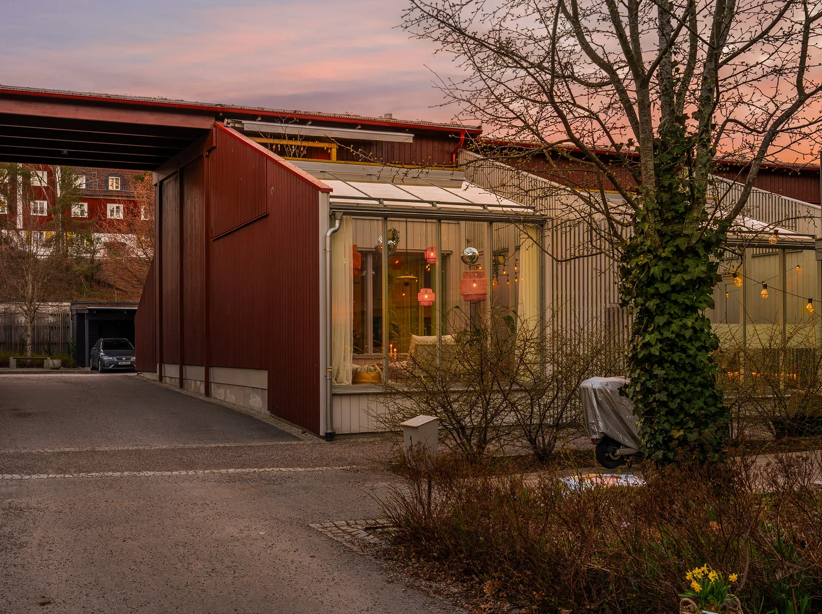 Radhus, Trevingevägen 23, Ulvsunda, Stockholm