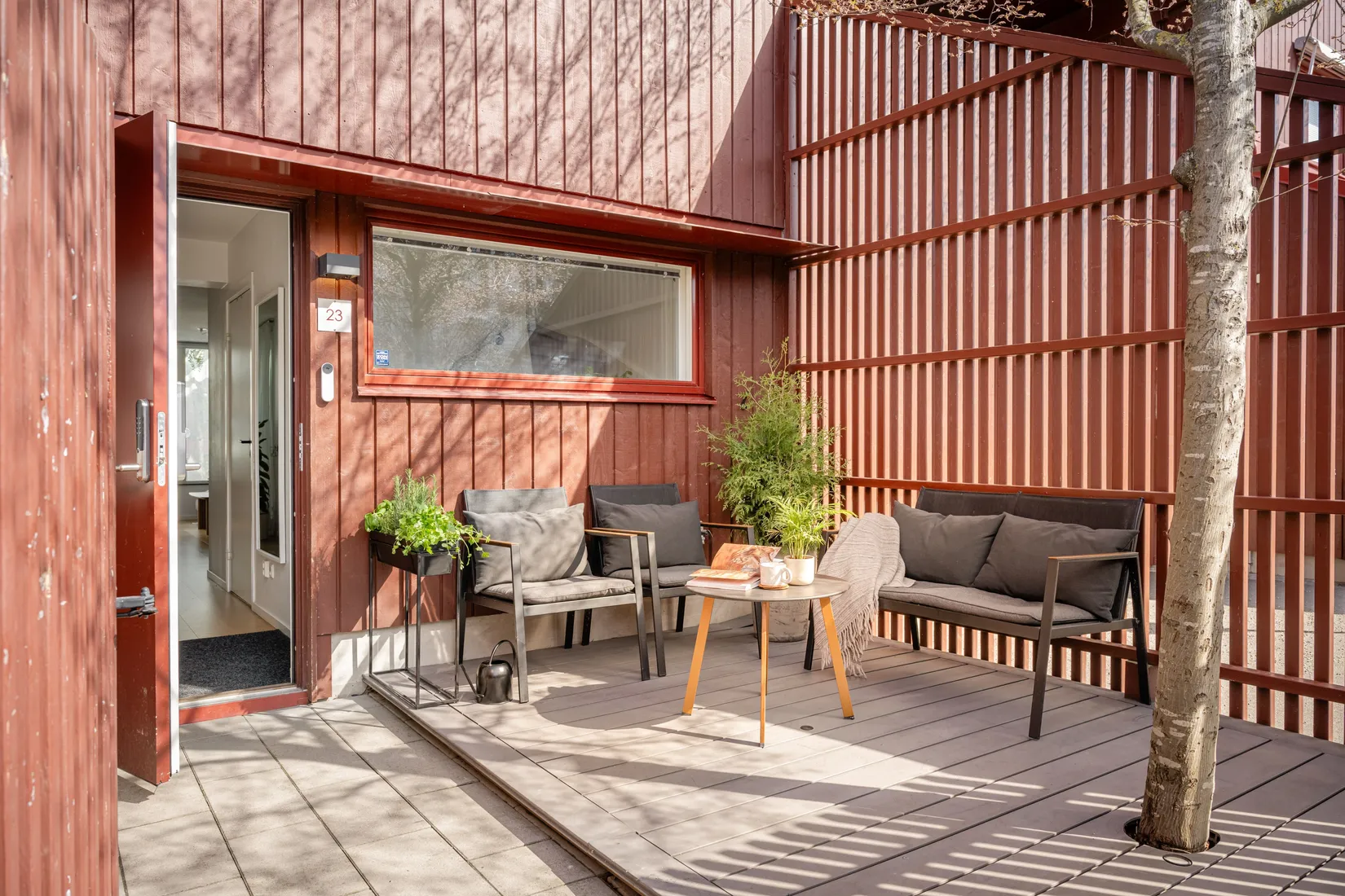 Radhus, Trevingevägen 23, Ulvsunda, Stockholm