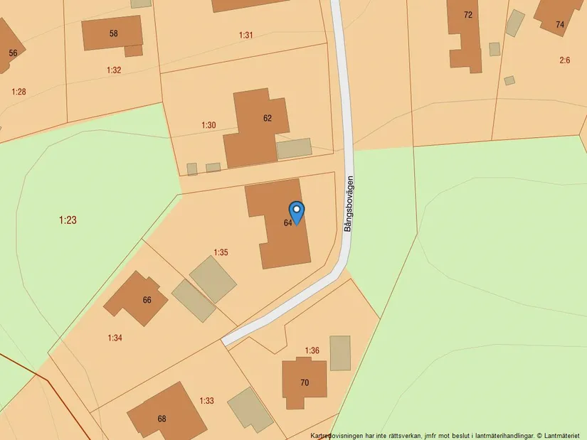 Villa, Bångsbovägen 64, Kullavik, Kungsbacka