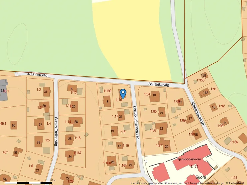 Villa, Biskop Johannes väg 23, Stäket, Järfälla