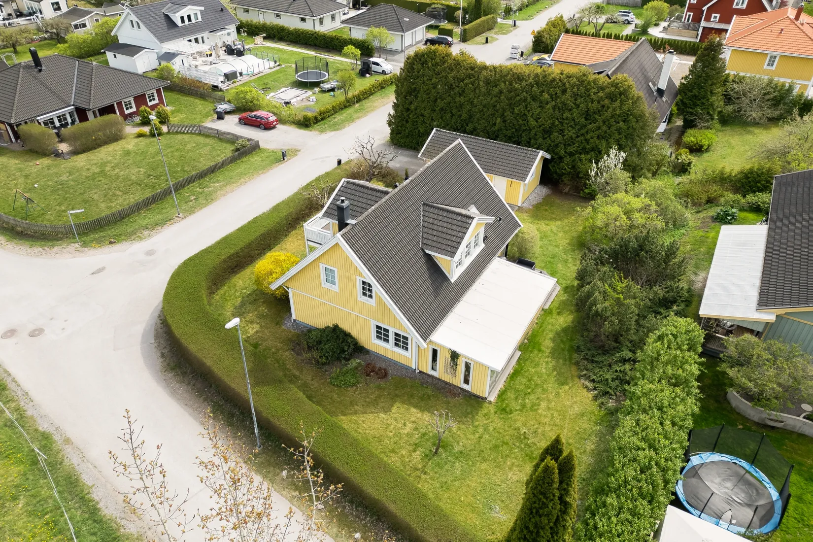 Villa, Biskop Johannes väg 23, Stäket, Järfälla