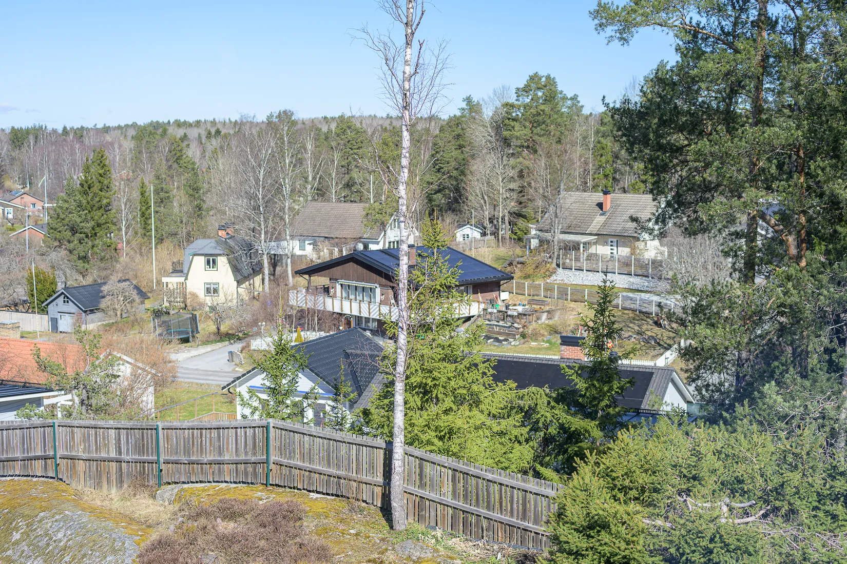 Villa, Radhus, Bivägen 73, Björkhaga, Österåker