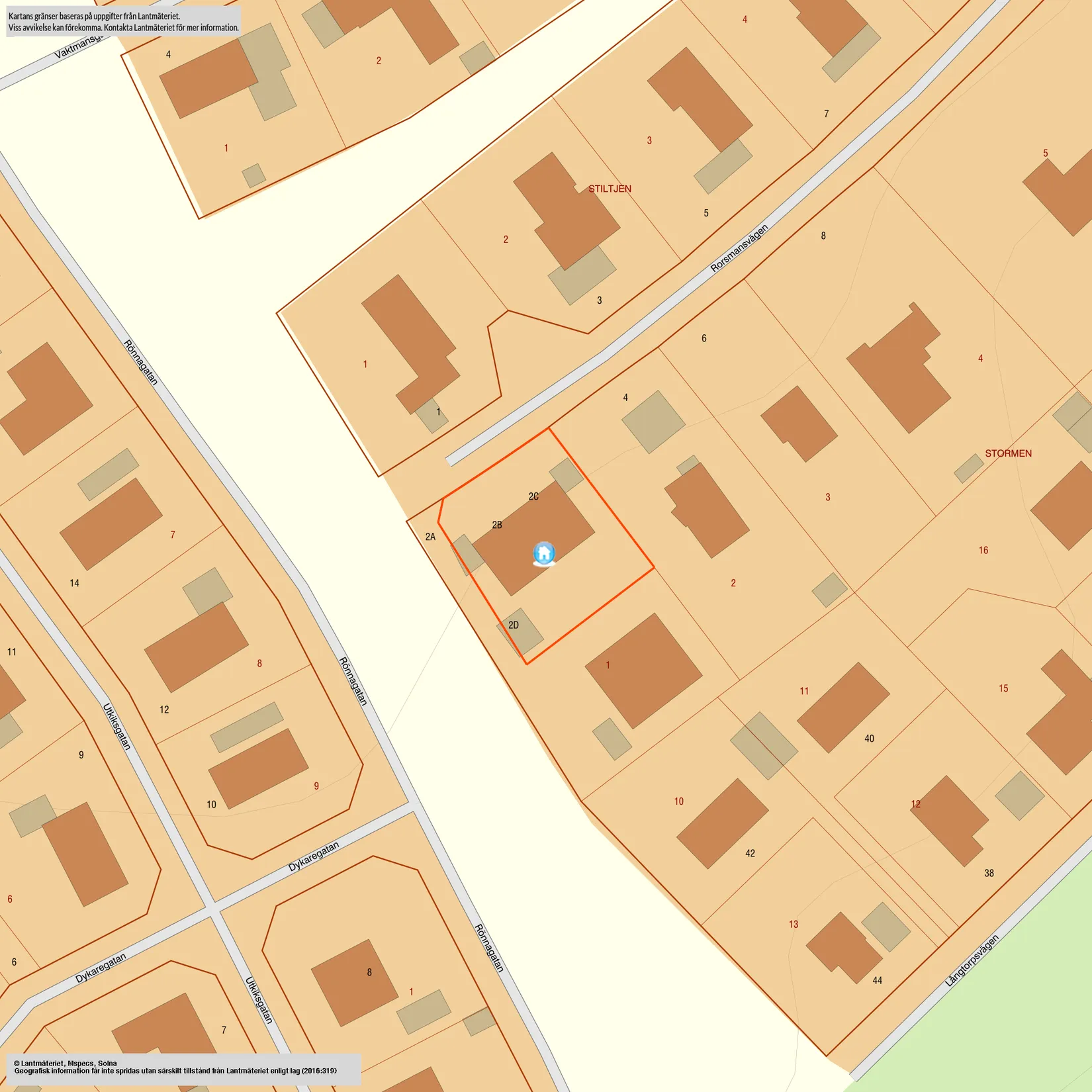 Villa, Rorsmansvägen 2B, Lindö, Norrköping