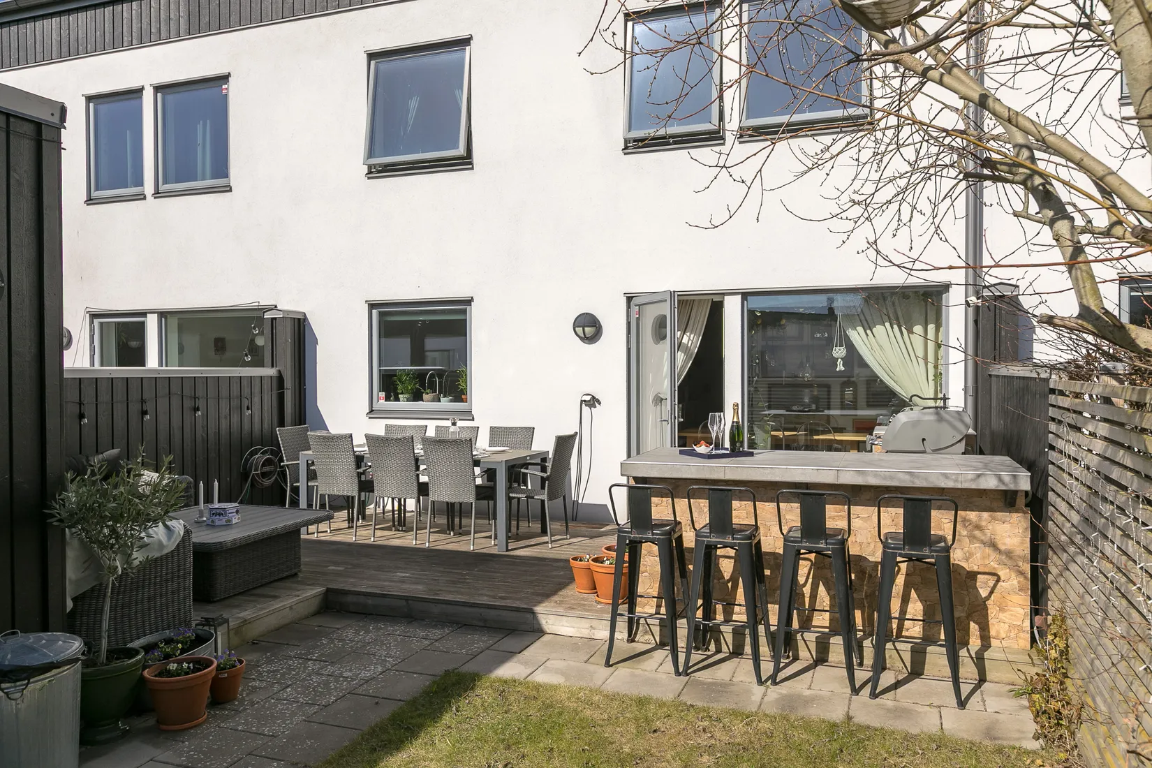 Radhus, Solursgatan 40, Bunkeflostrand, Malmö