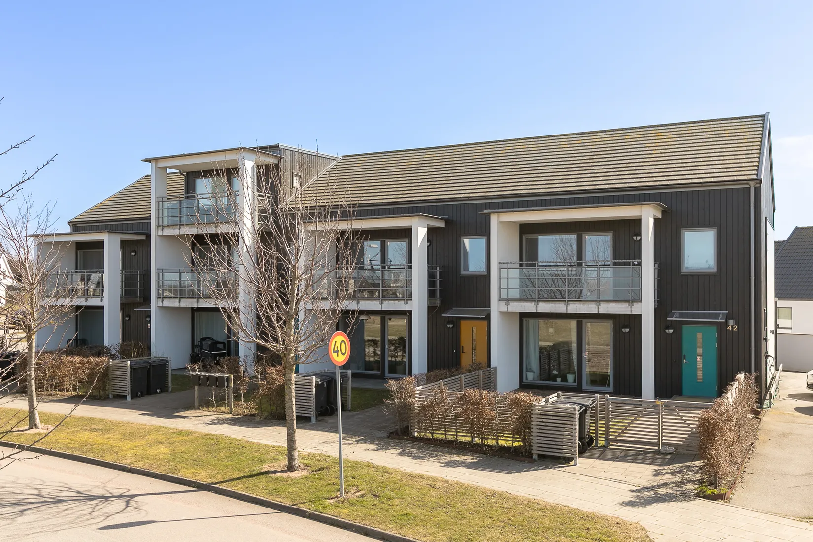 Radhus, Solursgatan 40, Bunkeflostrand, Malmö