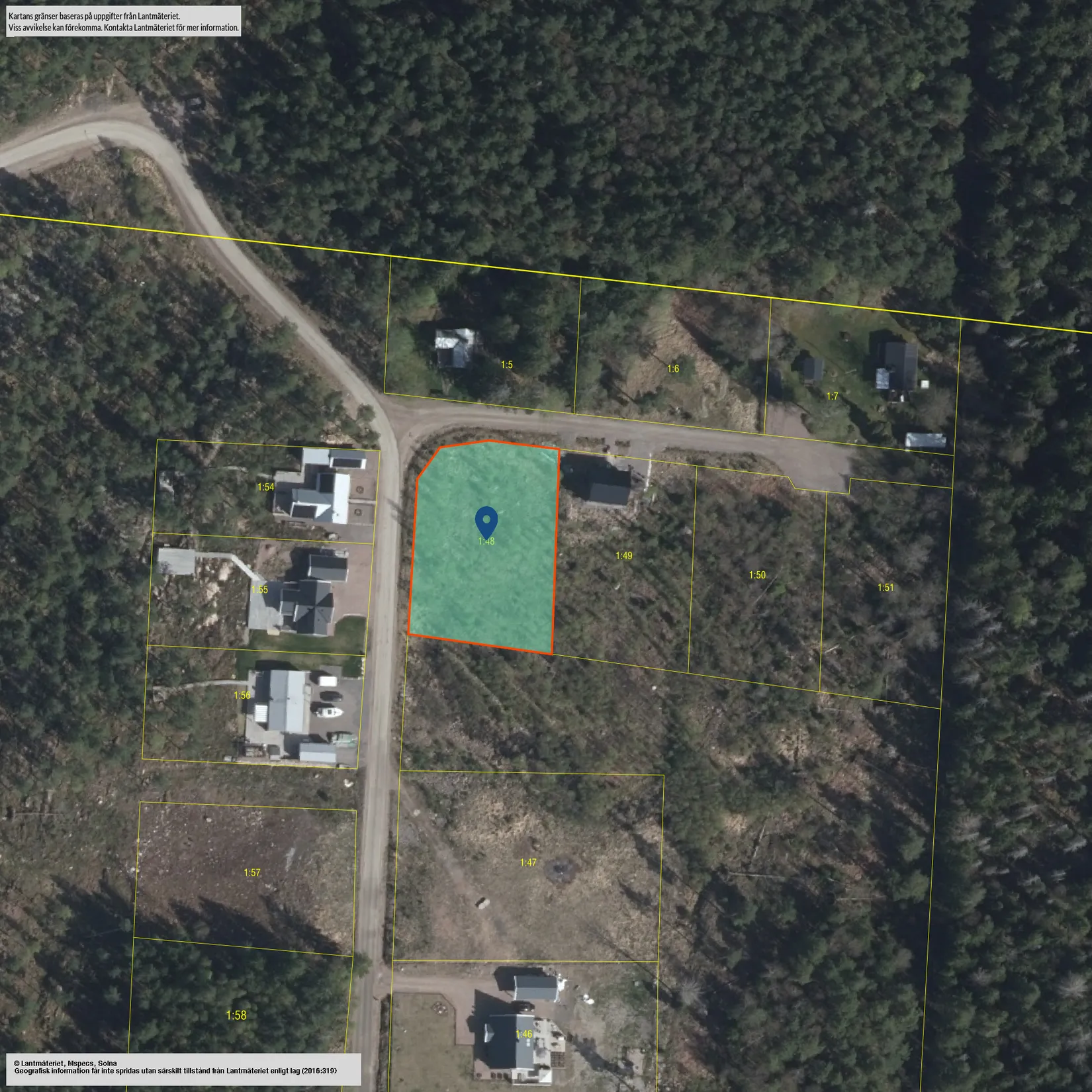 Tomt, Abborrgränd 1, Rönneberg - Skärgården, Kristinehamn