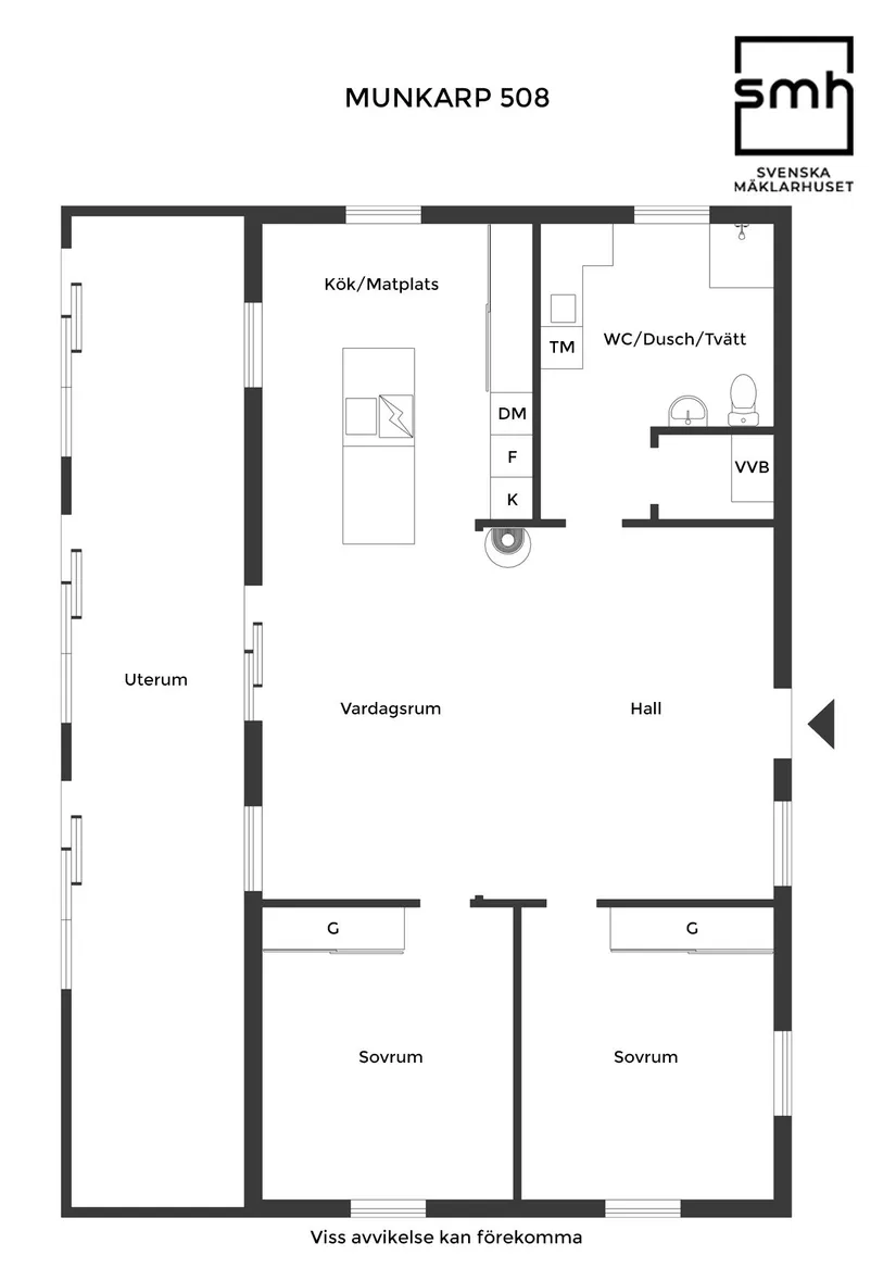 Villa, Munkarp 508, Höör