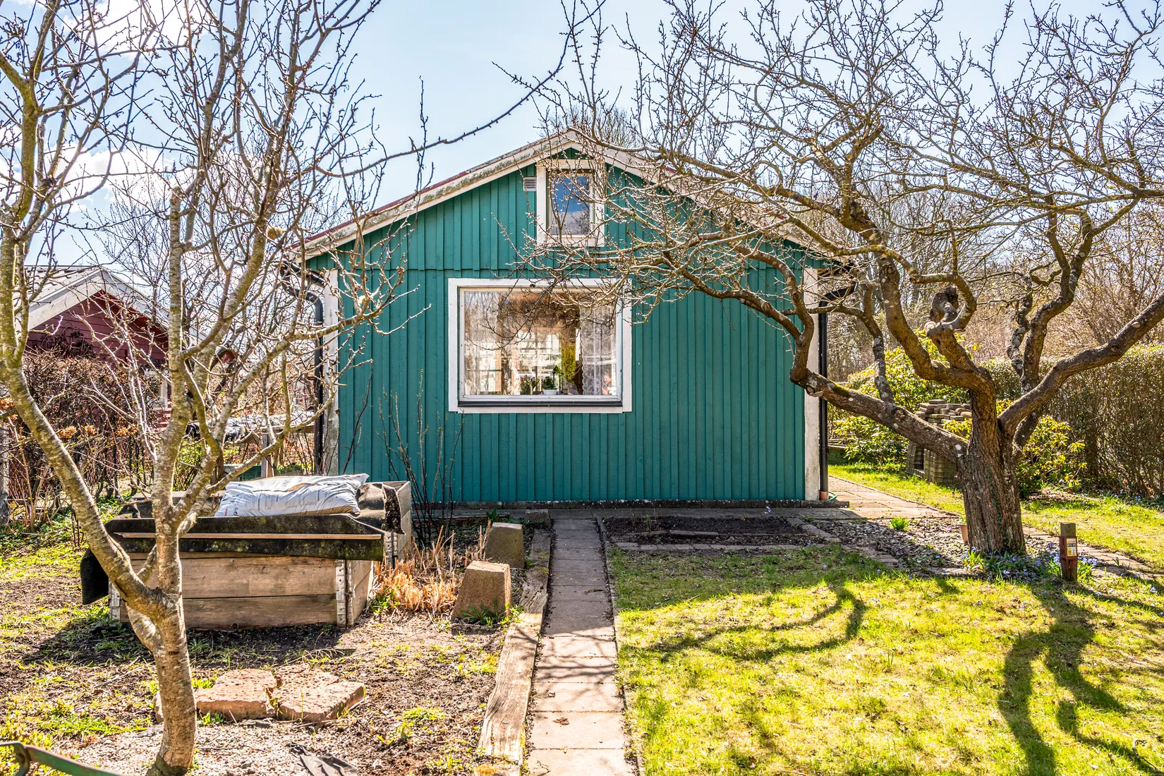 Fritidshus, Folkparksvägen 18 - Kolonilott nr 8 i koloniområdet Högbo, Väster, Lund