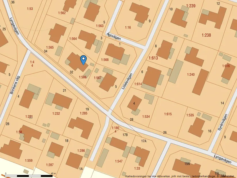 Villa, Lyngavägen 32, Gullbrandstorp, Halmstad