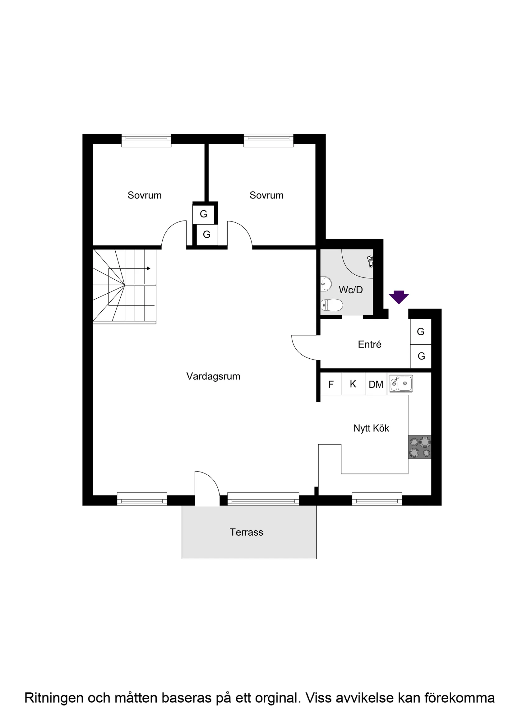 Bostadsrätt, Eskadervägen 40, Etage, Näsby Park, Täby