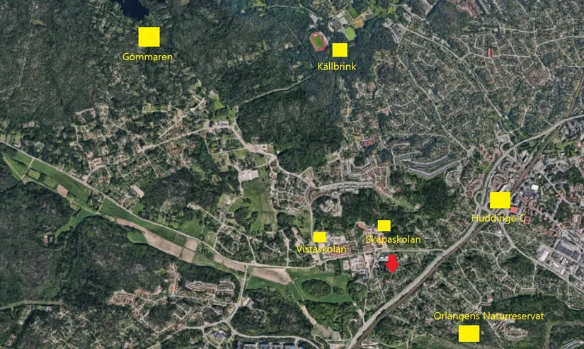 Villa, Lilla Björnvägen 3, Västra Solgård, Huddinge