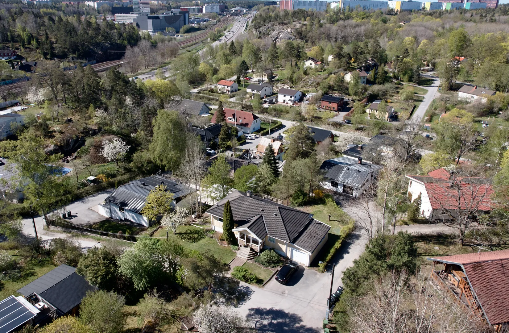 Villa, Lilla Björnvägen 3, Västra Solgård, Huddinge