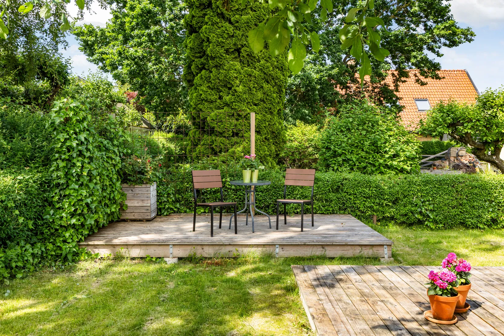 Villa, Björkgatan 8, Gamla delen, Lomma