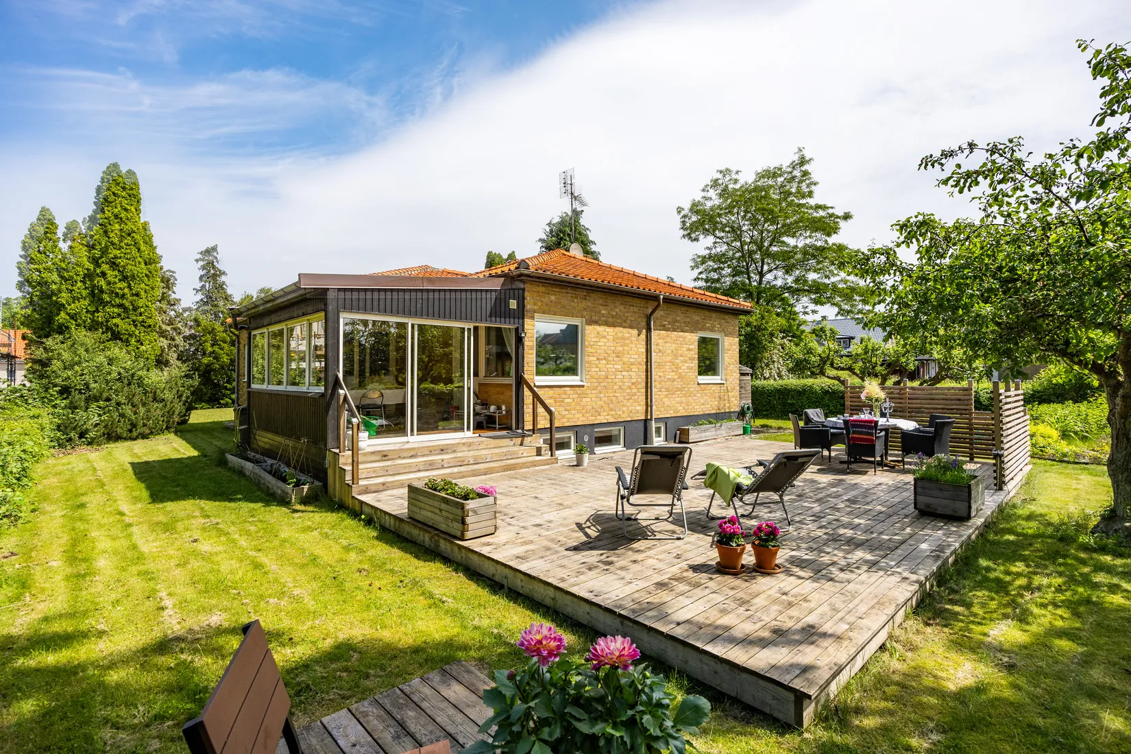 Villa, Björkgatan 8, Gamla delen, Lomma