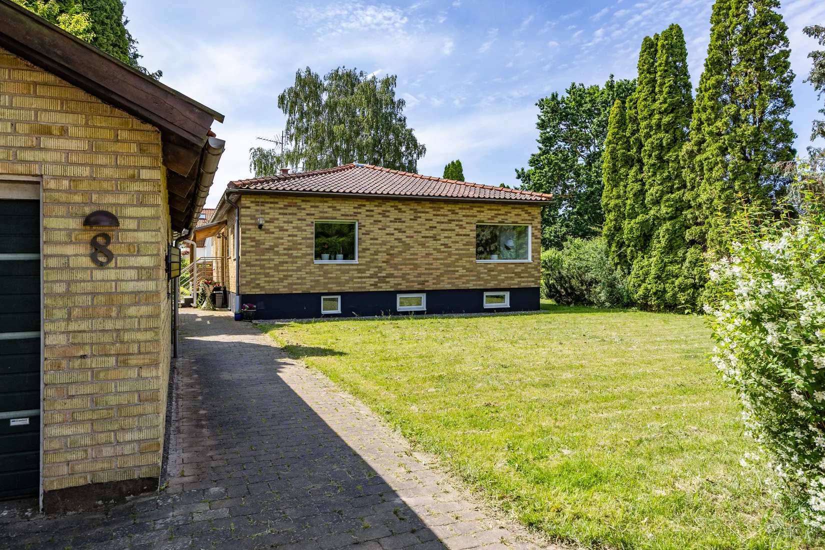 Villa, Björkgatan 8, Gamla delen, Lomma