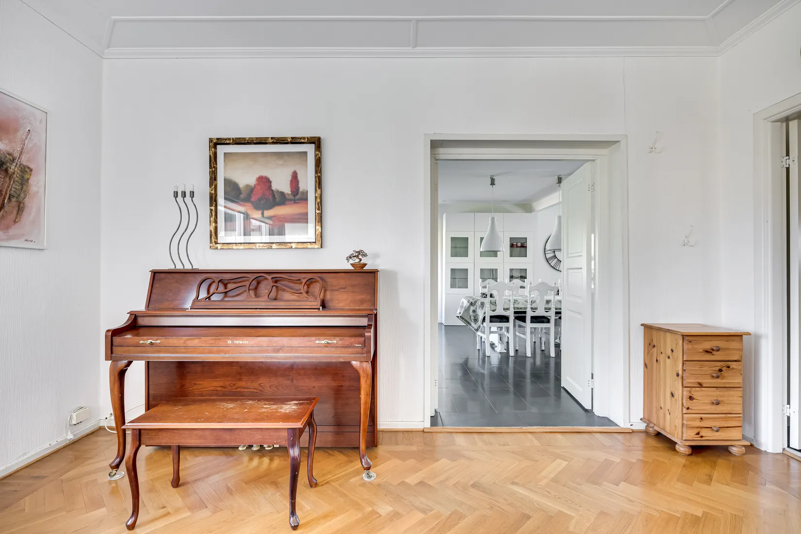 Villa, Björkgatan 8, Gamla delen, Lomma