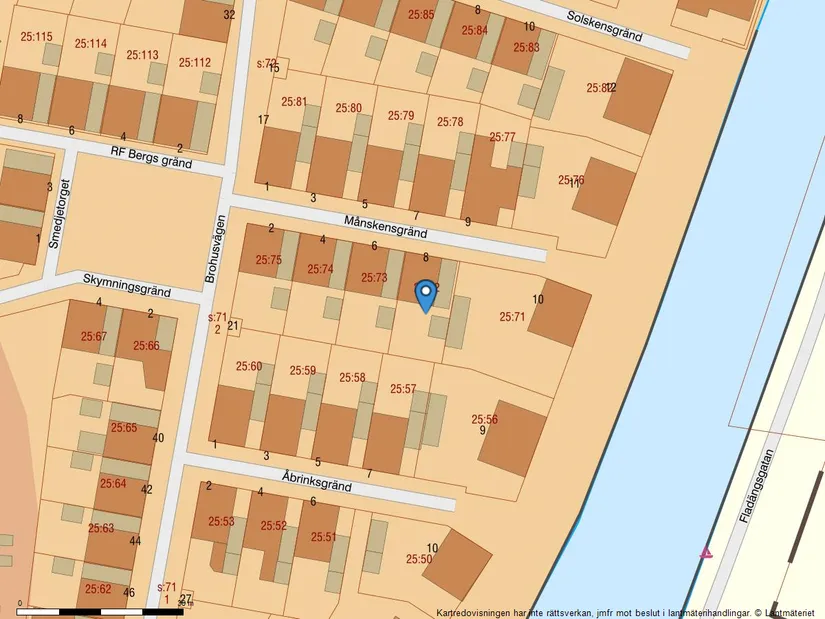 Villa, Månskensgränd 8, Grändhusen, Lomma