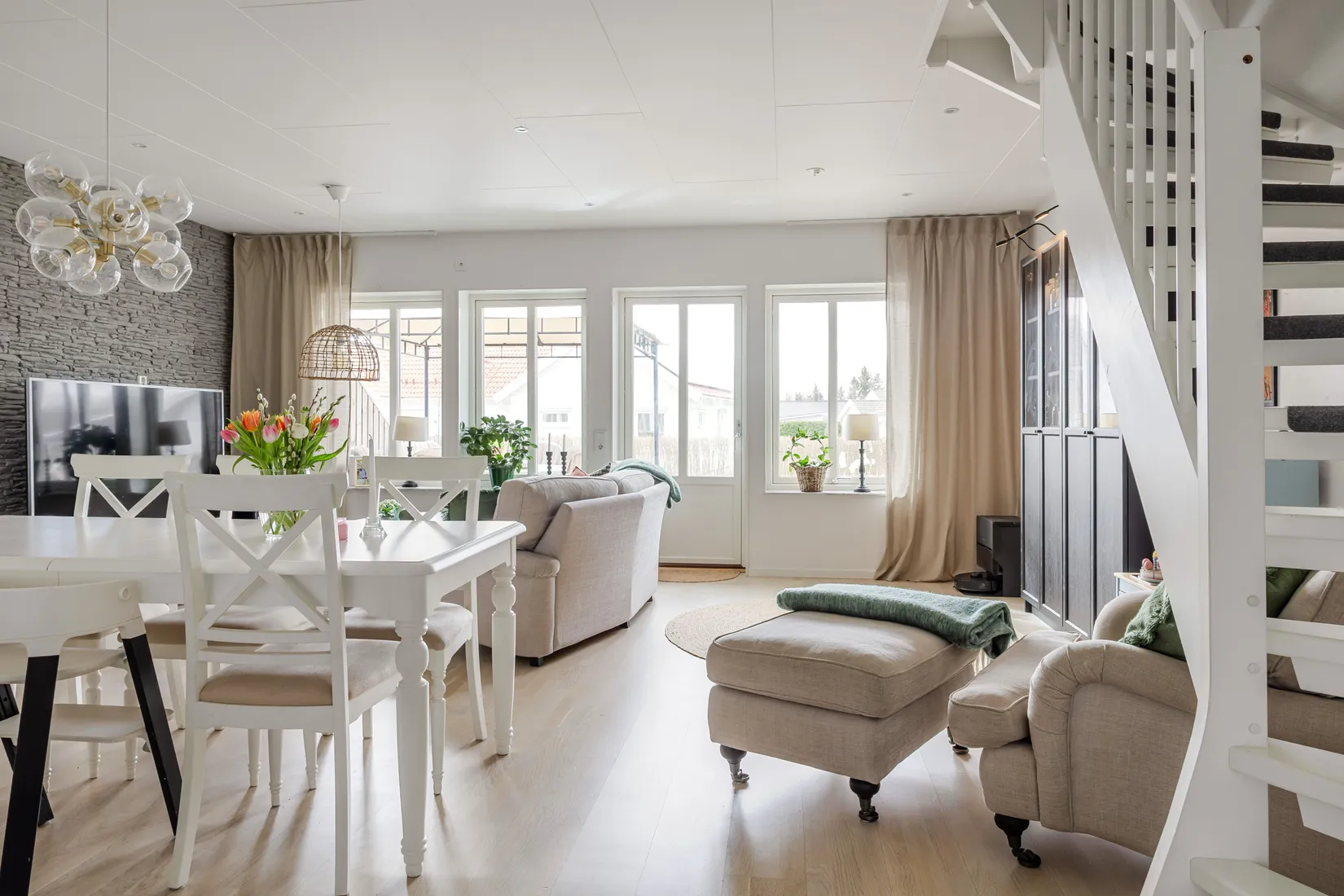 Radhus, Porfyrvägen 5D, Bråstorp, Motala