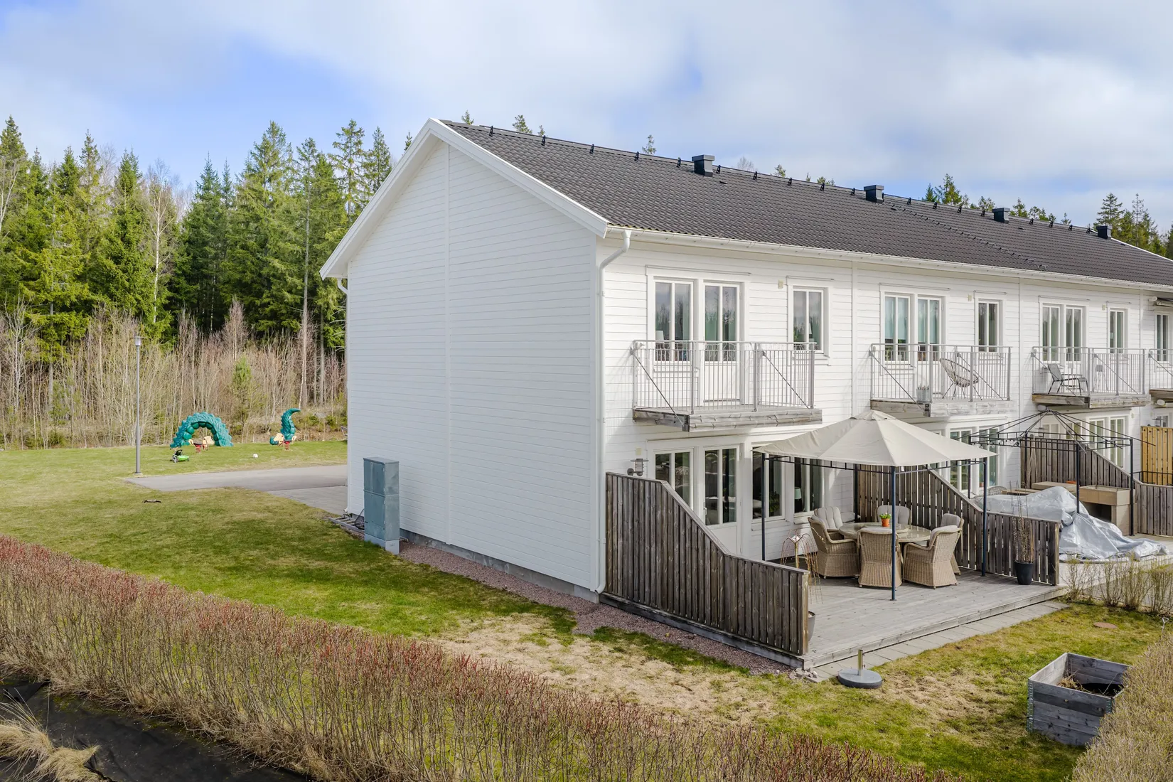 Radhus, Porfyrvägen 5D, Bråstorp, Motala