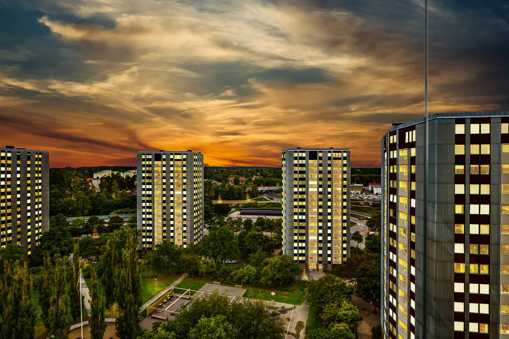 Bostadsrätt, Näsbydalsvägen 16, 12tr, Näsbydal, Täby