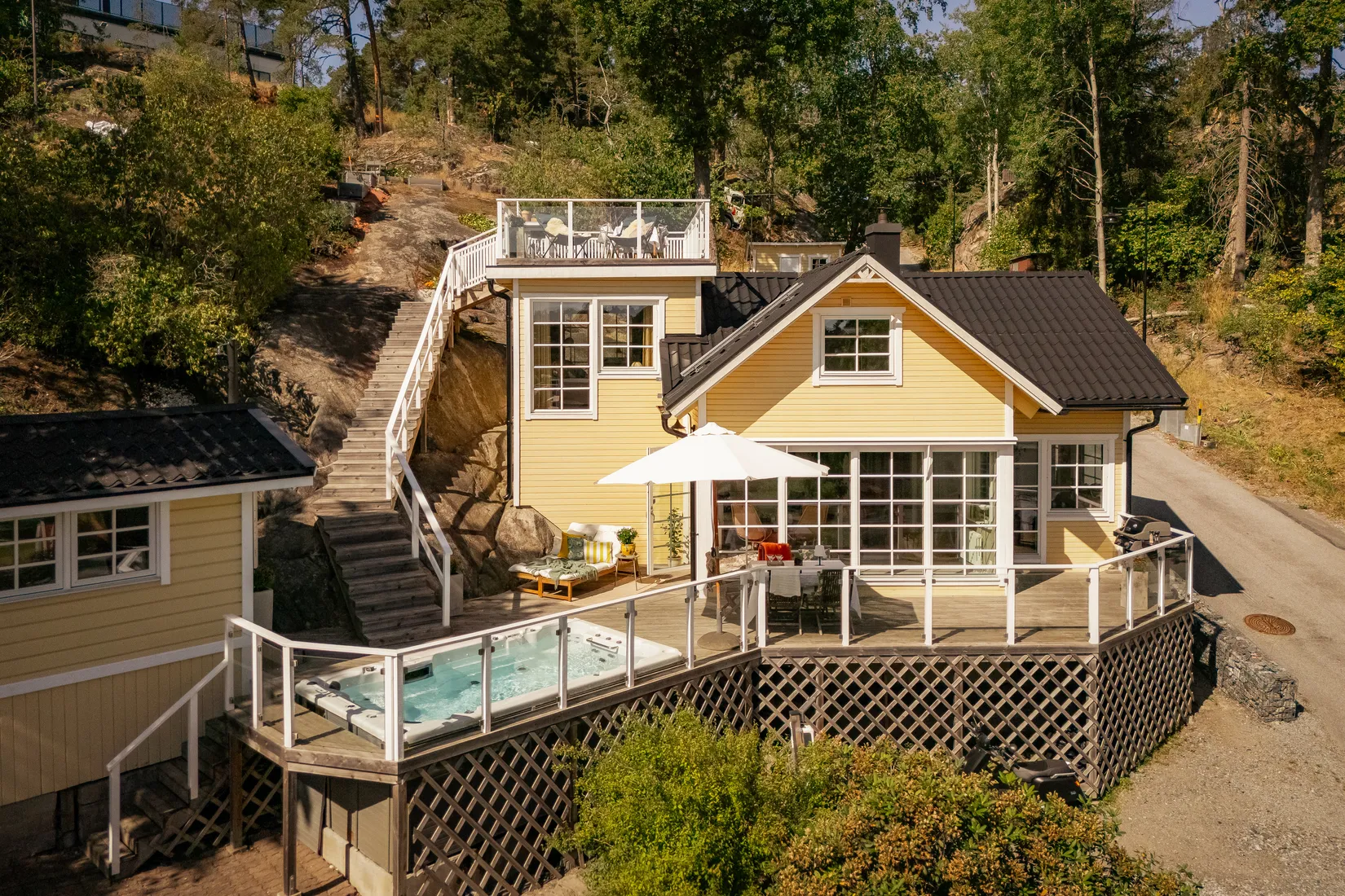 Villa, Kungsborgsbacken 6, Skuru, Nacka