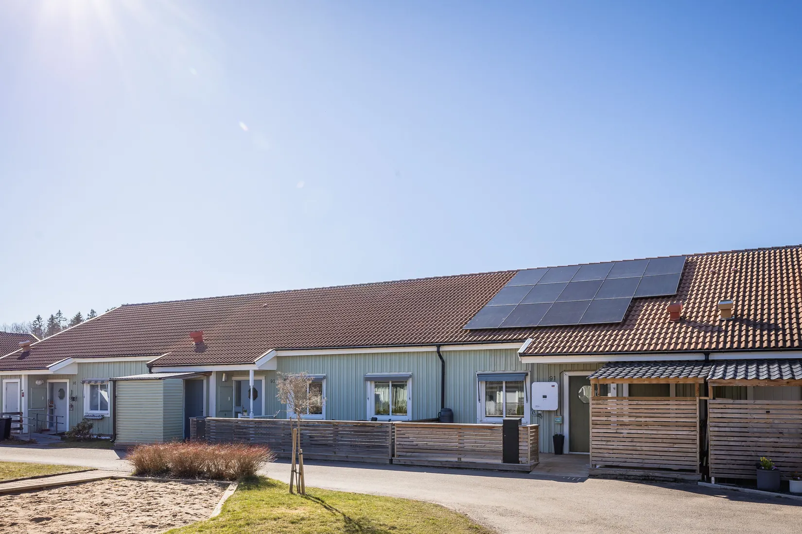 Villa, Radhus, Tallholmsvägen 91, Linköping