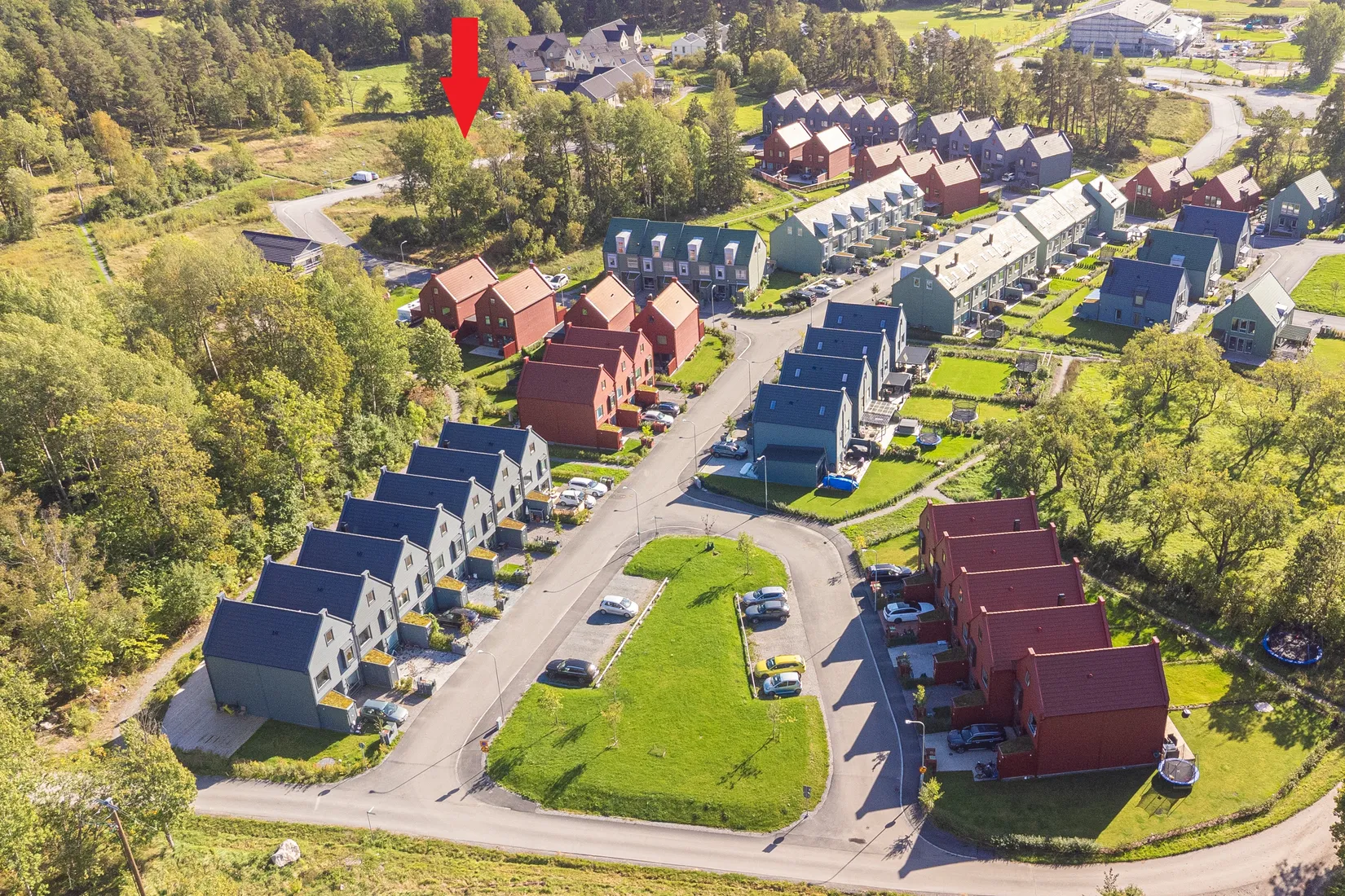 Tomt, Krickaslingan 22, Wijk Oppgård, Upplands Väsby