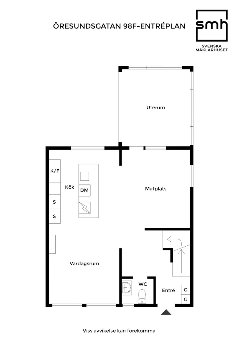 Villa, Öresundsgatan 98F, Väster, Landskrona