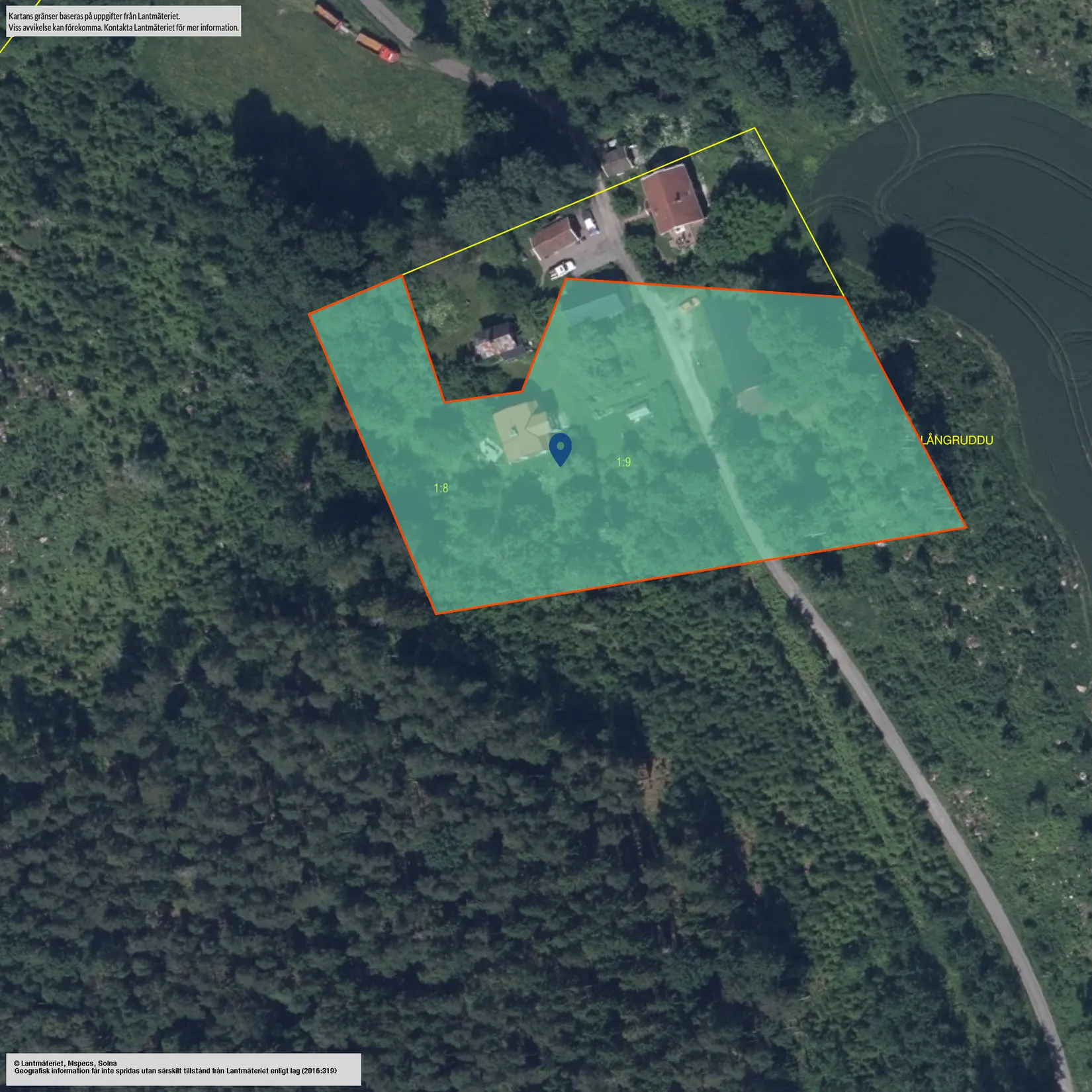 Villa, Långruddu 517, Vendel, Tierp