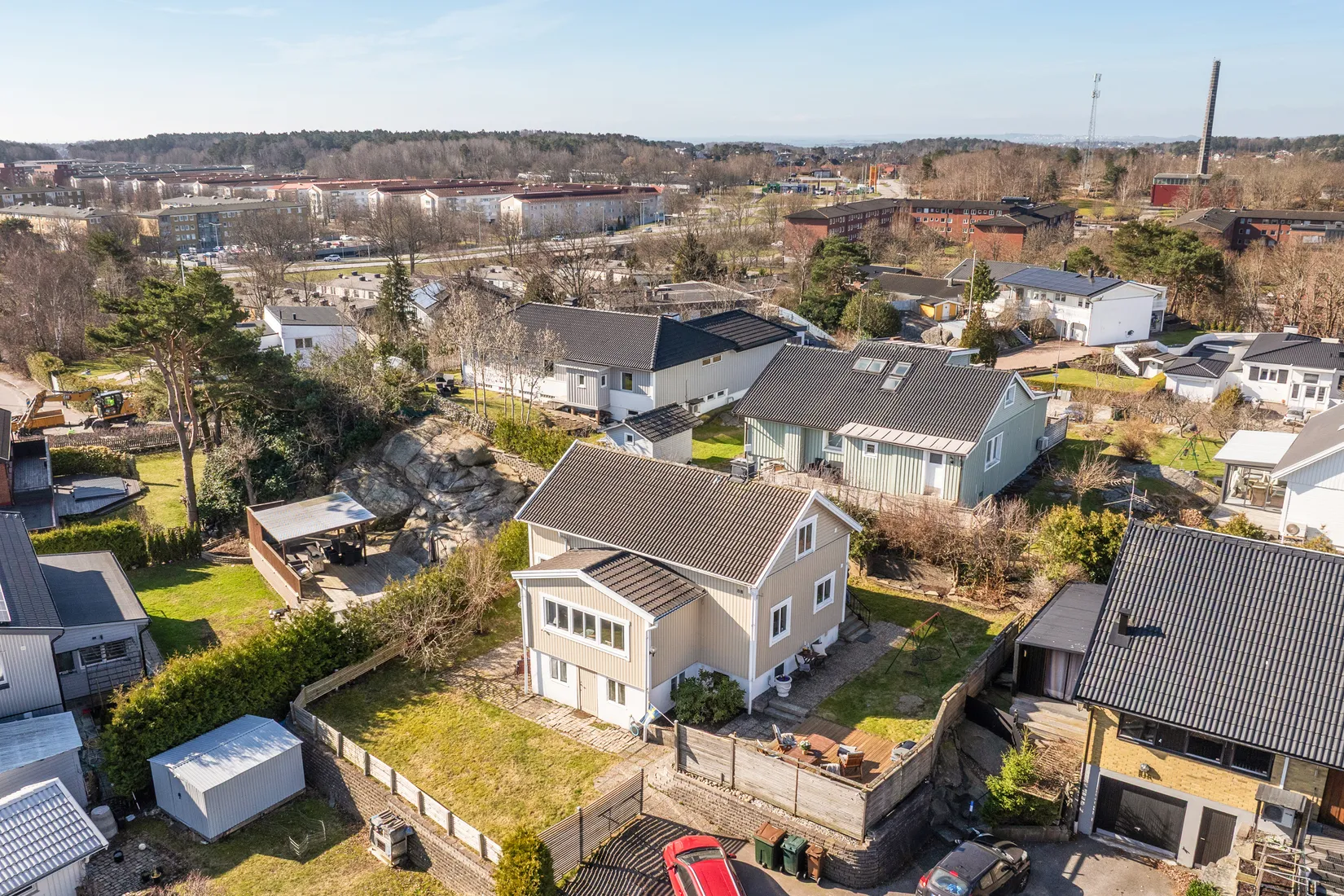 Villa, Björkhöjdsgatan 8B, Tynnered, Göteborg