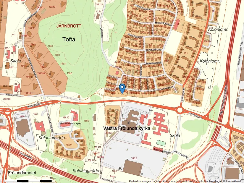 Villa, Radhus, Radiomastgatan 44, Järnbrott, Göteborg