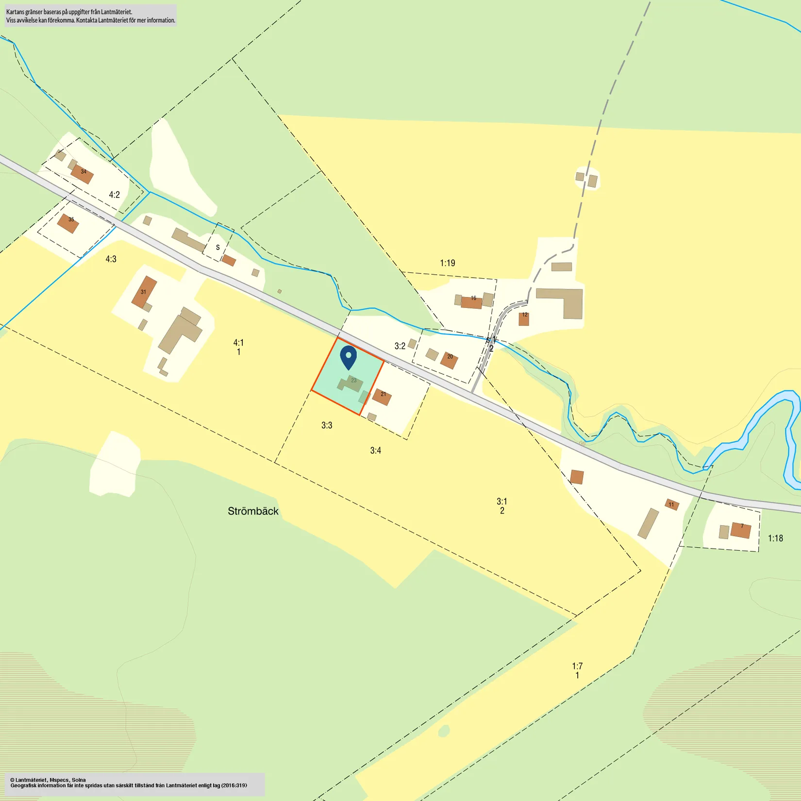 Villa, Strömbäck 23, Strömbäck 23, Umeå