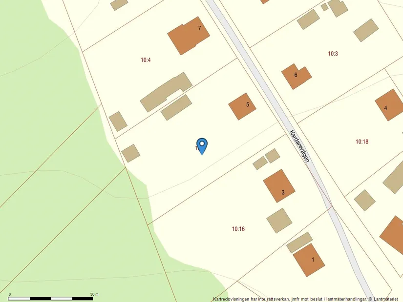 Villa, Kardarevägen 5, Sågmyra, Falun