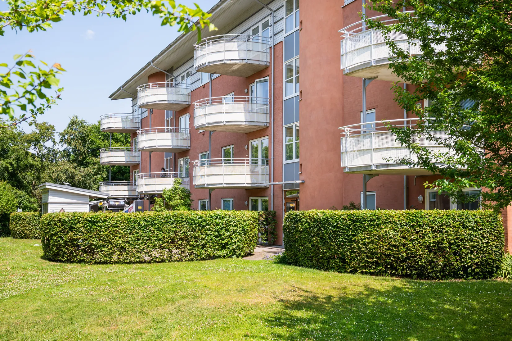 Bostadsrätt, Rymlig och ljus 4:a högst upp i huset med slående utsikt! Dessutom hiss och garage i samma byggnad., Sofiaparken, Lund