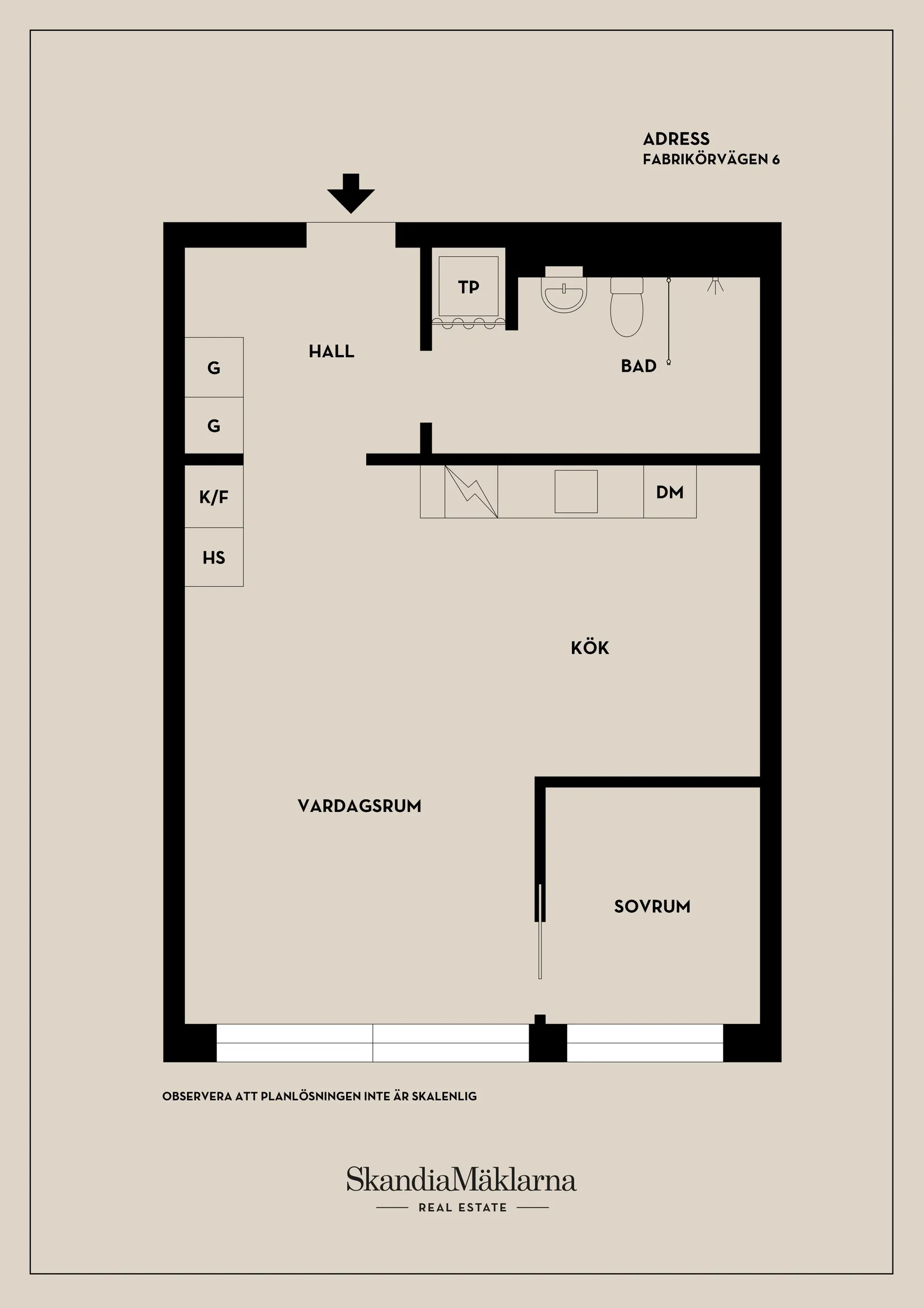Bostadsrätt, Fabrikörvägen 6, Nacka Strand, Nacka