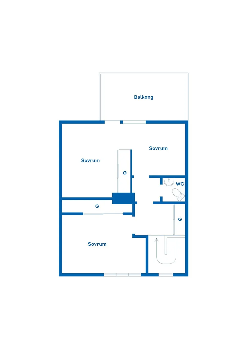 Villa, Södra Strålgatan 4, Bomhus, Gävle