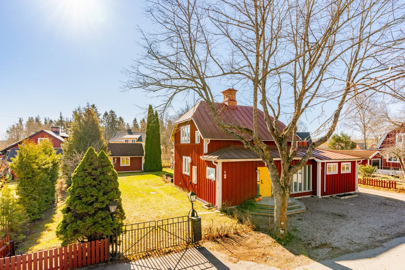 Villa, Södra Strålgatan 4, Bomhus, Gävle