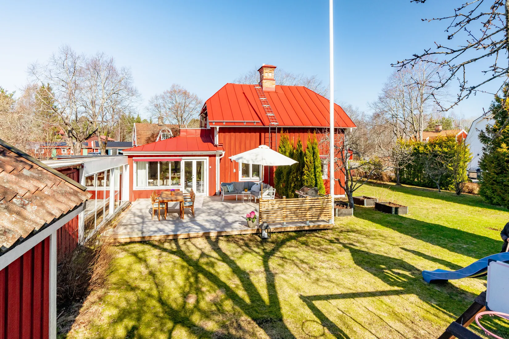 Villa, Södra Strålgatan 4, Bomhus, Gävle