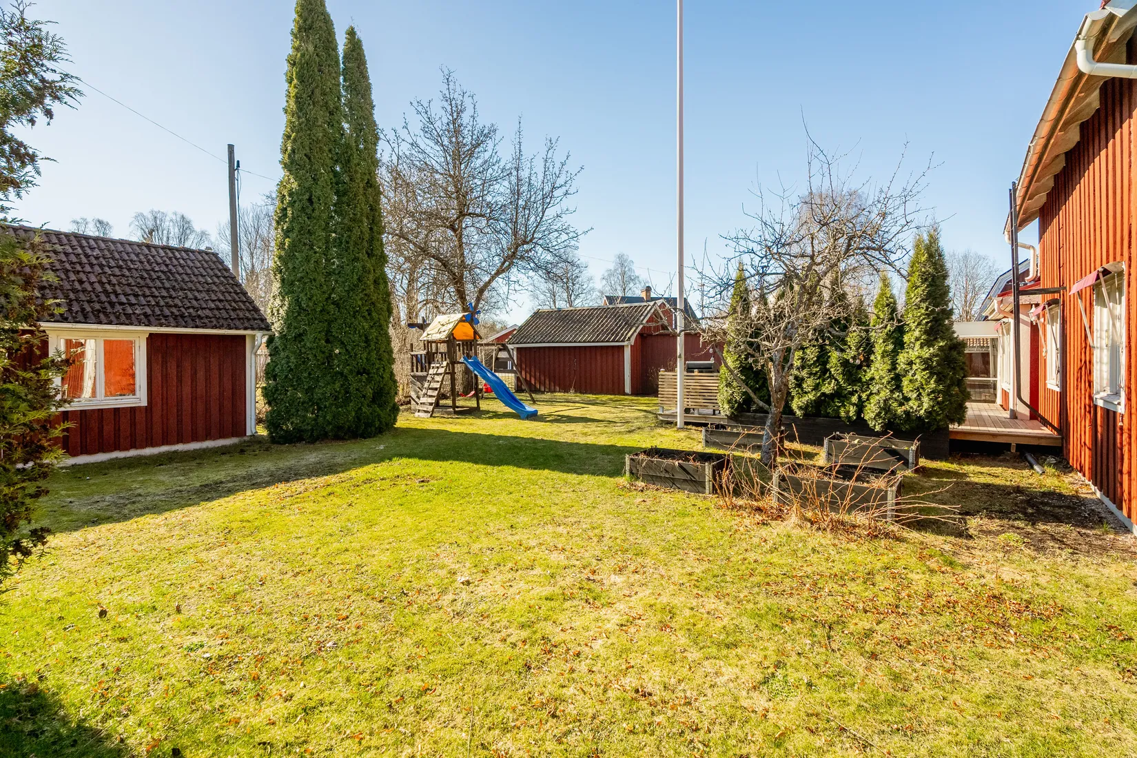 Villa, Södra Strålgatan 4, Bomhus, Gävle