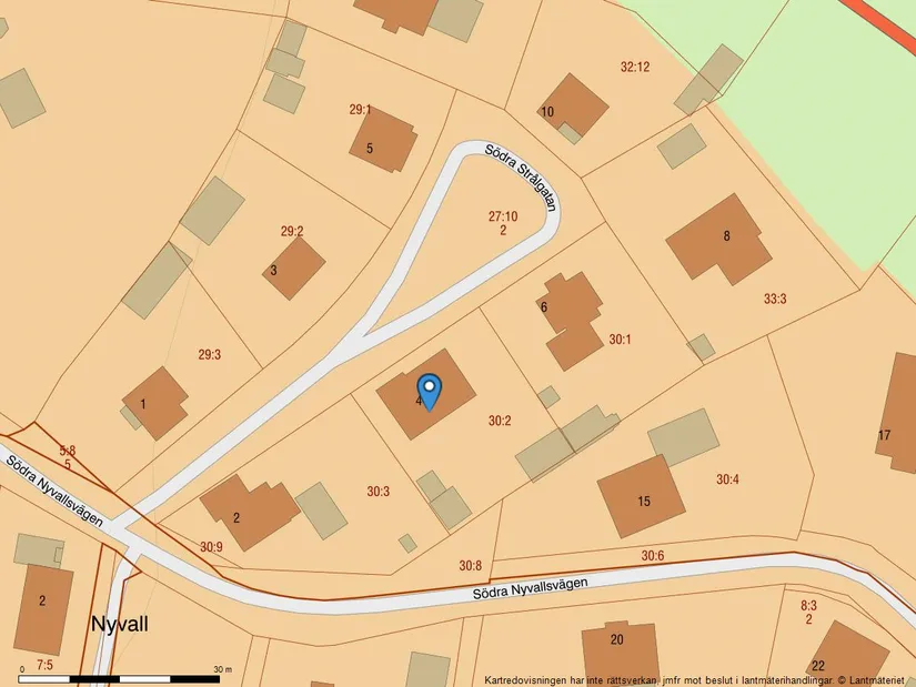 Villa, Södra Strålgatan 4, Bomhus, Gävle