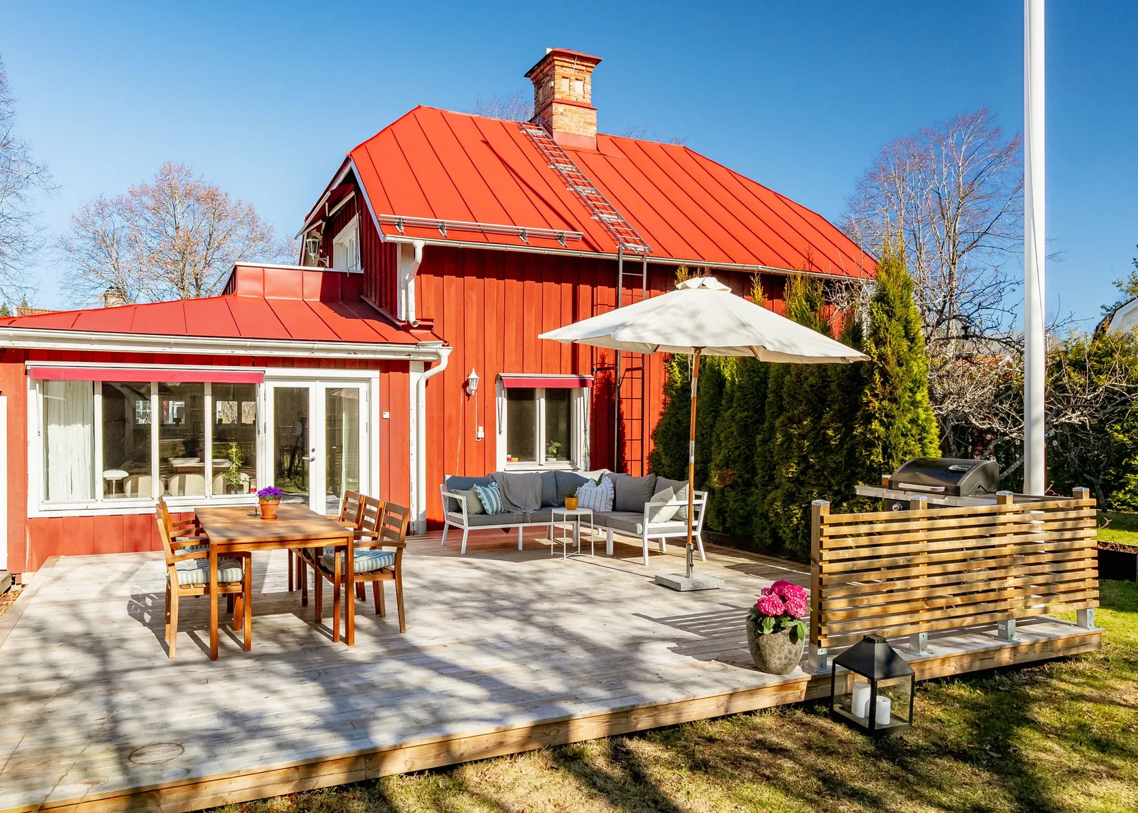 Villa, Södra Strålgatan 4, Bomhus, Gävle