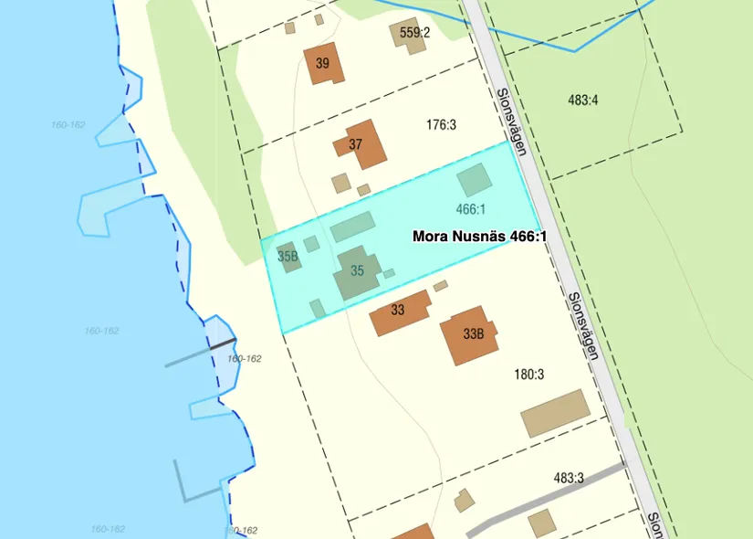 Villa, Sionsvägen 35, Nusnäs, Mora